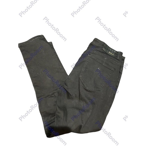 Rawyalty Mens Black Straight Leg Jeans Size 36 - Picture 4 of 7